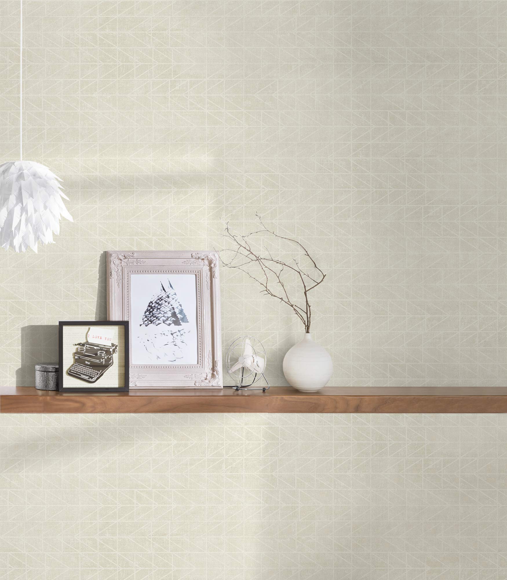 Geometric Wallpaper Ethnic Origin Non-Woven Wallpaper 10.05 m x 0.53 m Beige Made in Germany by A.S. Création 371742 37174-2 - Image 4