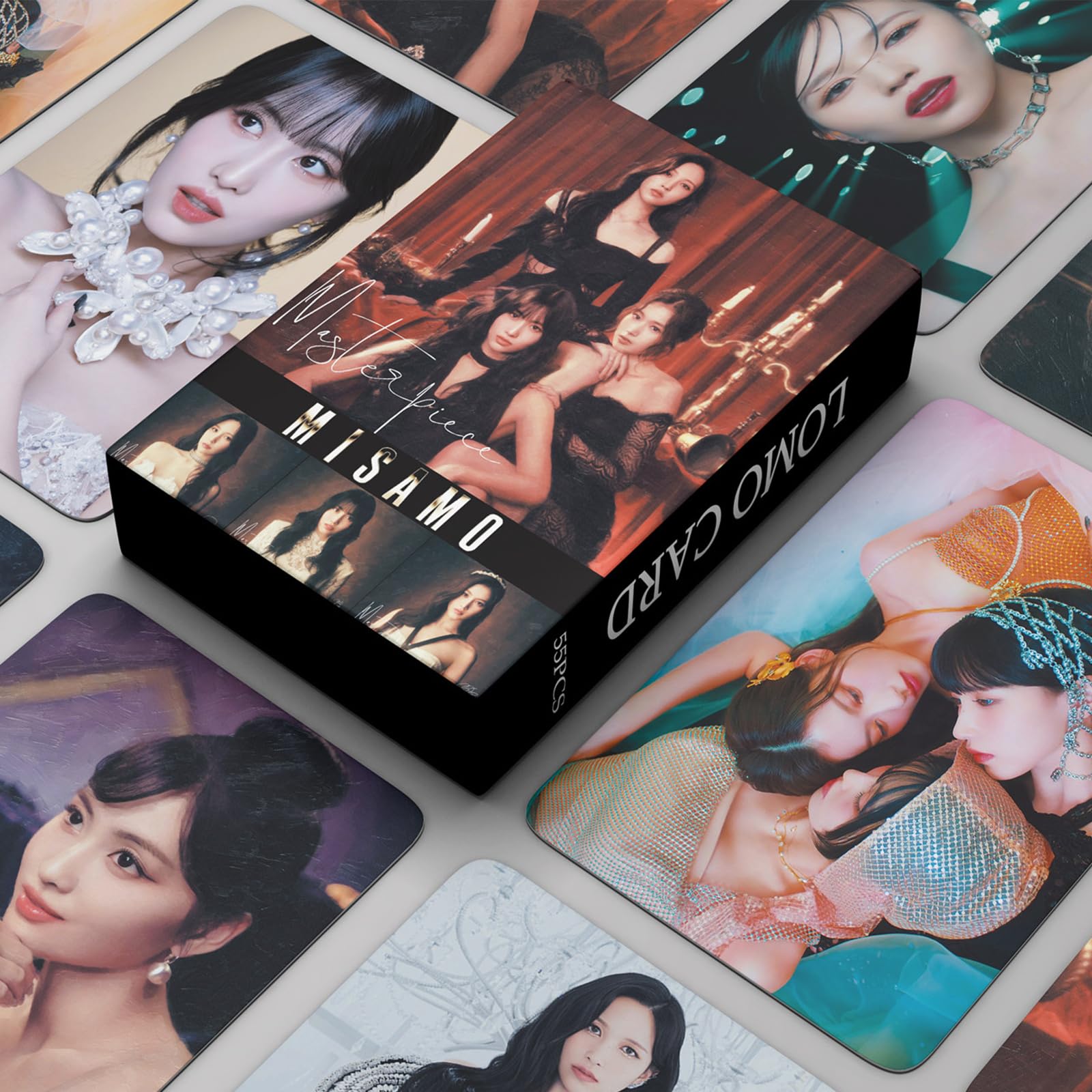 Amazon.com : PYAJUU MISAMO Photo Card 55pcs MISAMO Masterpiece 