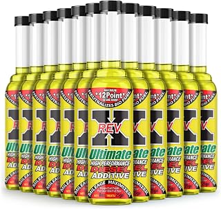 REV X Ultimate Diesel Additive - 8 fl. oz. (12 Pack)