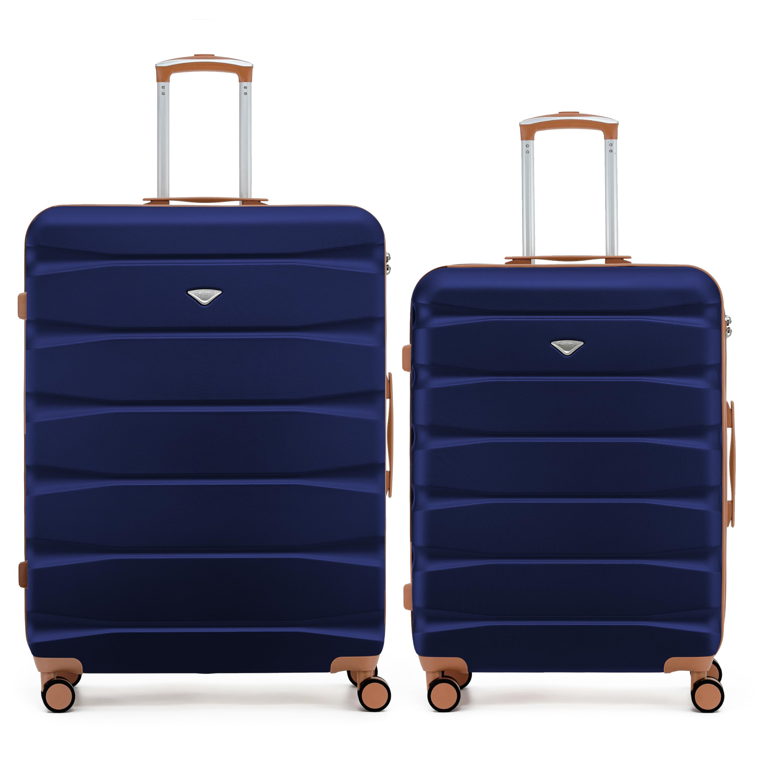 Flight Knight Underseat Cabin Suitcase 45x36x20cm | Free Hand Luggage for EasyJet & Wizz Air | Lightweight ABS Hard Shell with 8 Silent-Glide Spinner Wheels | Max Space Travel Bag — view 254