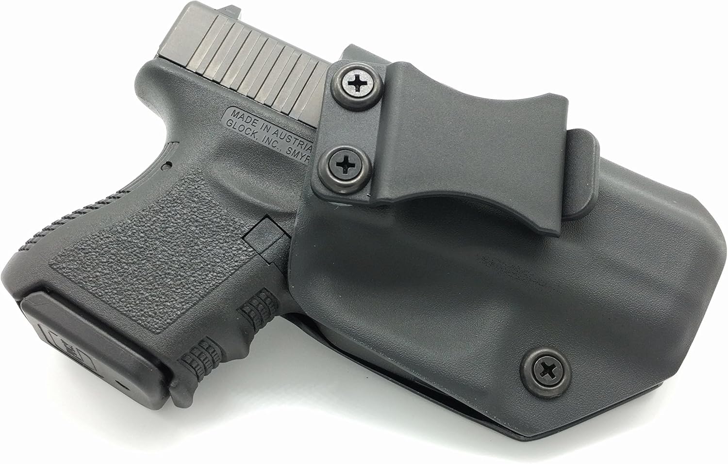 Fast Draw USA - Compatible with Glock 26/27/33 IWB Kydex Holster Inside Waistband Concealed Carry Holster Made in USA