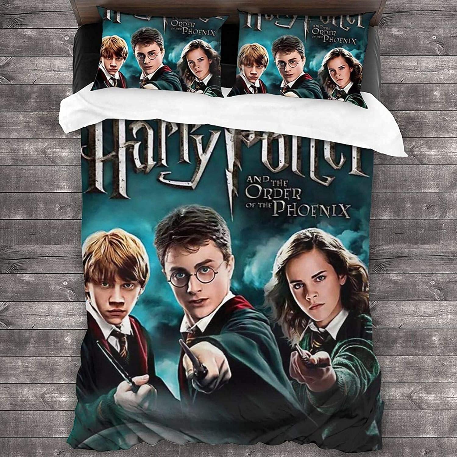 NICHIYOBI Draco Malfoy Dekbedovertrek-beddengoedset, Dekbedovertrek En Dekbedovertrek Kussensloop Tweepersoonsbed