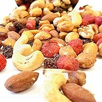 Vista 5 de NY SPICE SHOP Super Energy Trail Mix con frutos secos mixtos – Snacks saludables de frutas secas para adultos y niños – Paquetes de bocadillos
