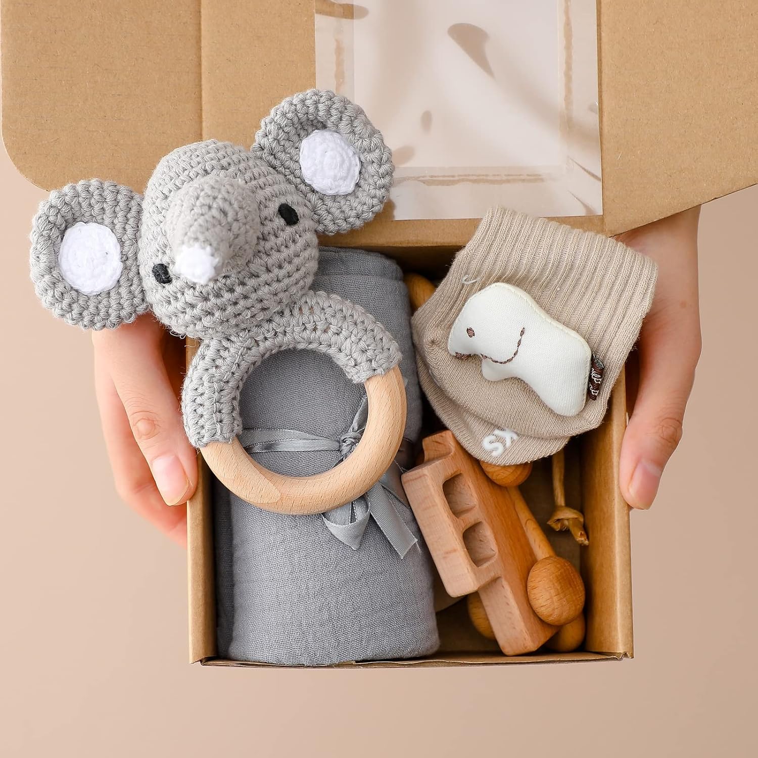 Baby Gift Set for Newborn New Baby Gift Set 6 PCS Newborn