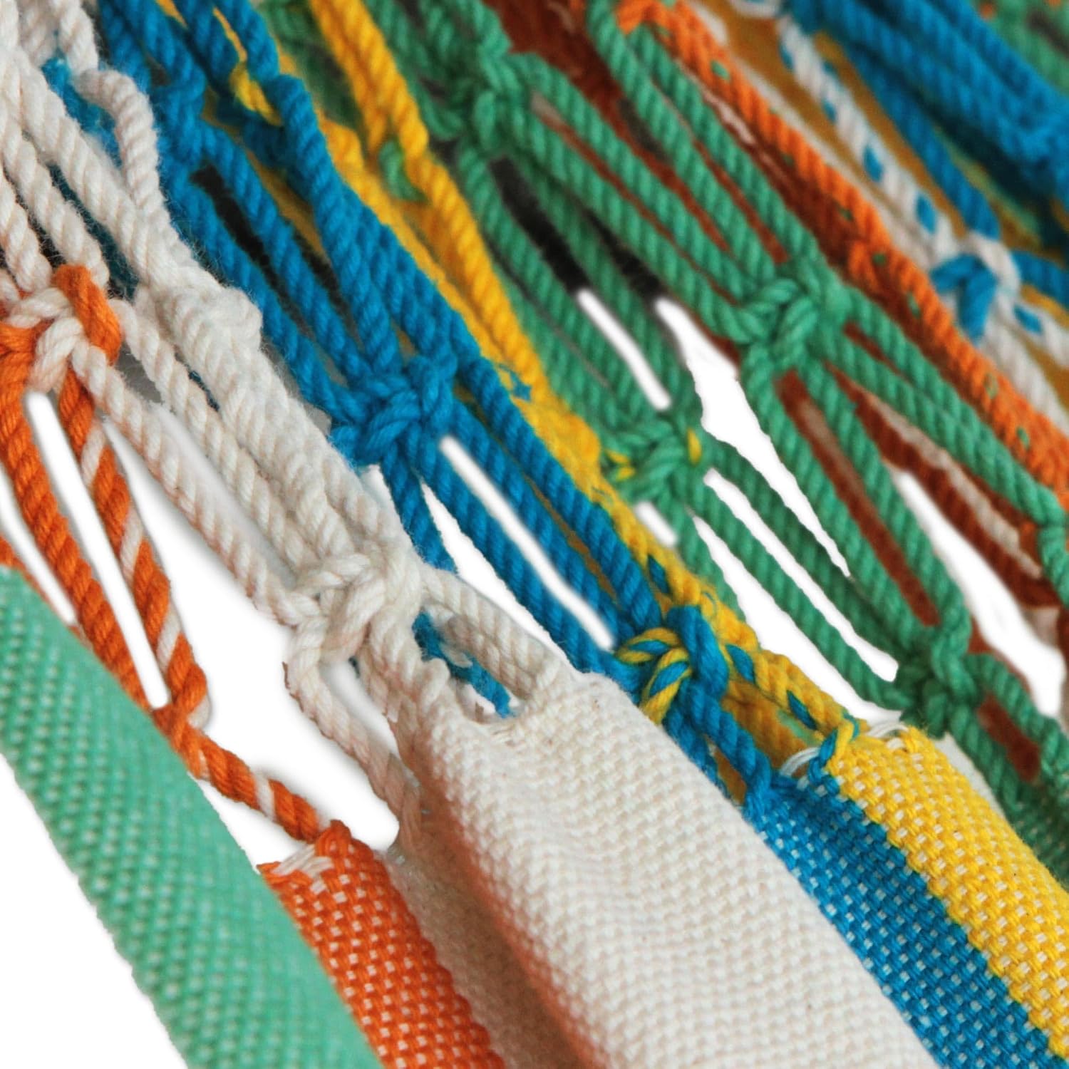 NOVICA Sea and Sunshine (Double) Cotton Hammock