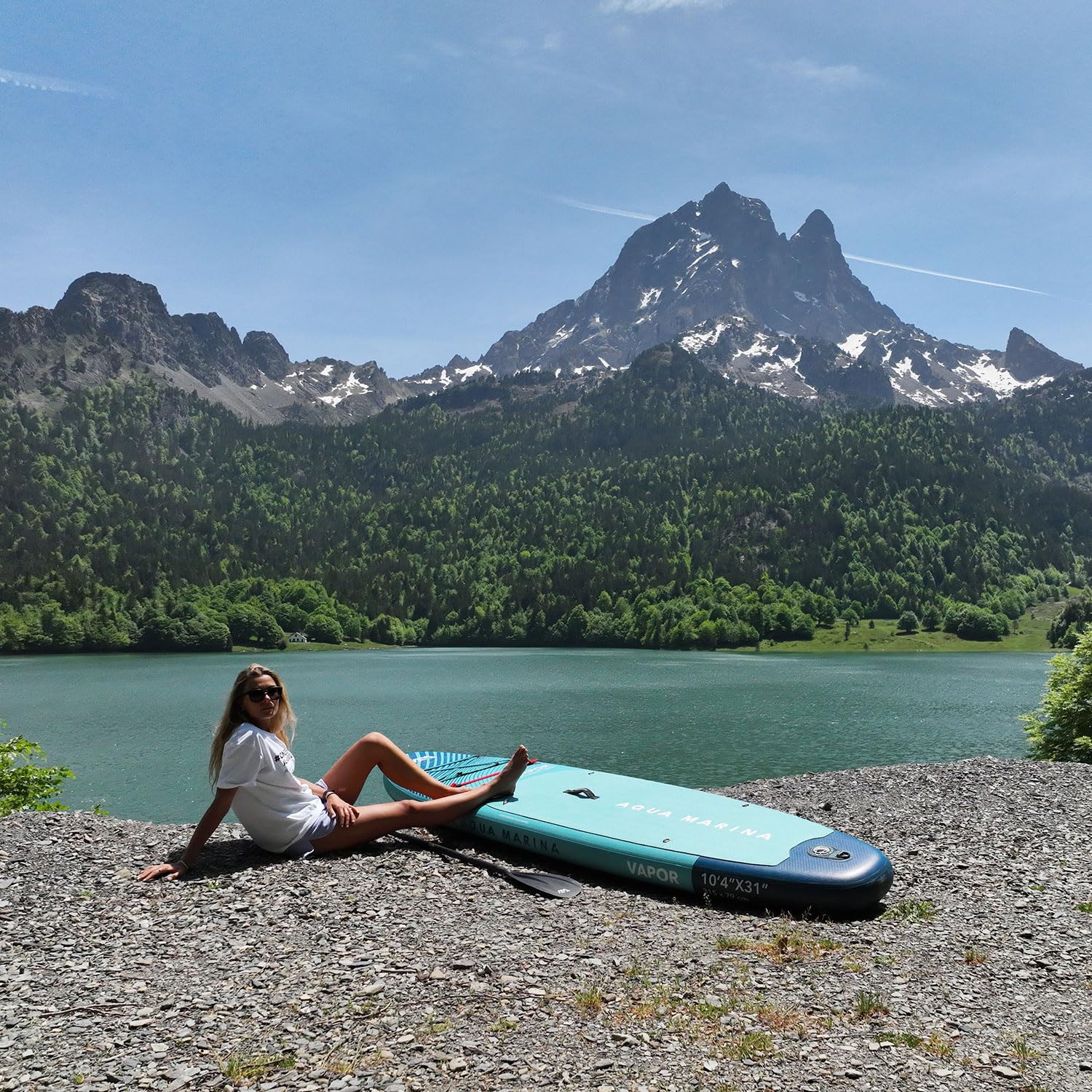 Aqua Marina Vapor 2021 nadmuchiwana deska SUP, pełne opakowanie, 315 x 79 x 15 cm