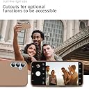 YATWIN Silicone Back Case for Samsung Galaxy A25, Soft-Touch Phone Back Cover for Samsung Galaxy A25-Milk Tee, Light Brown gallery image