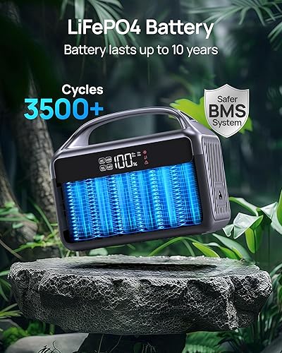 Miniatura 5 de Estación de energía portátil 300W 288Wh, generador solar para el hogar y acampar al aire libre. NEO 300L