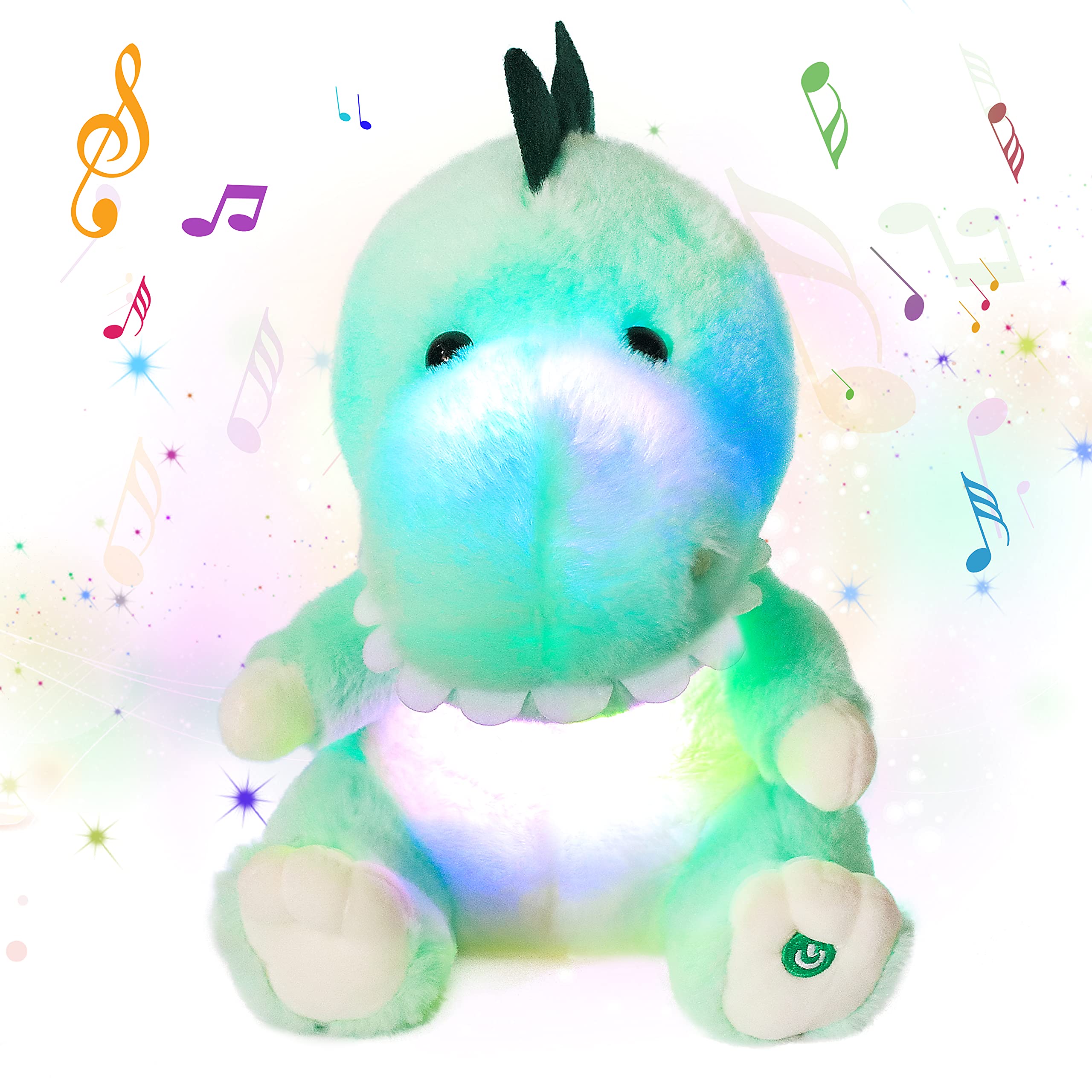 light up dinosaur plush