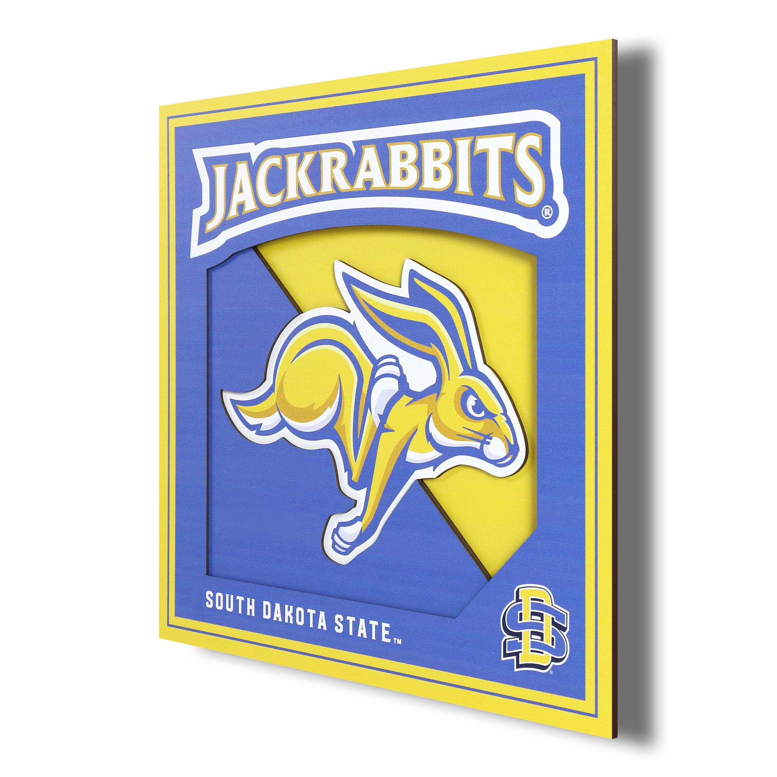 Amazon.com: YouTheFan NCAA South Dakota State Jackrabbits 3D Logo