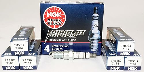 NGK - TR55IX bujías de iridio IX, TR55IX # 7164, 6 unidades