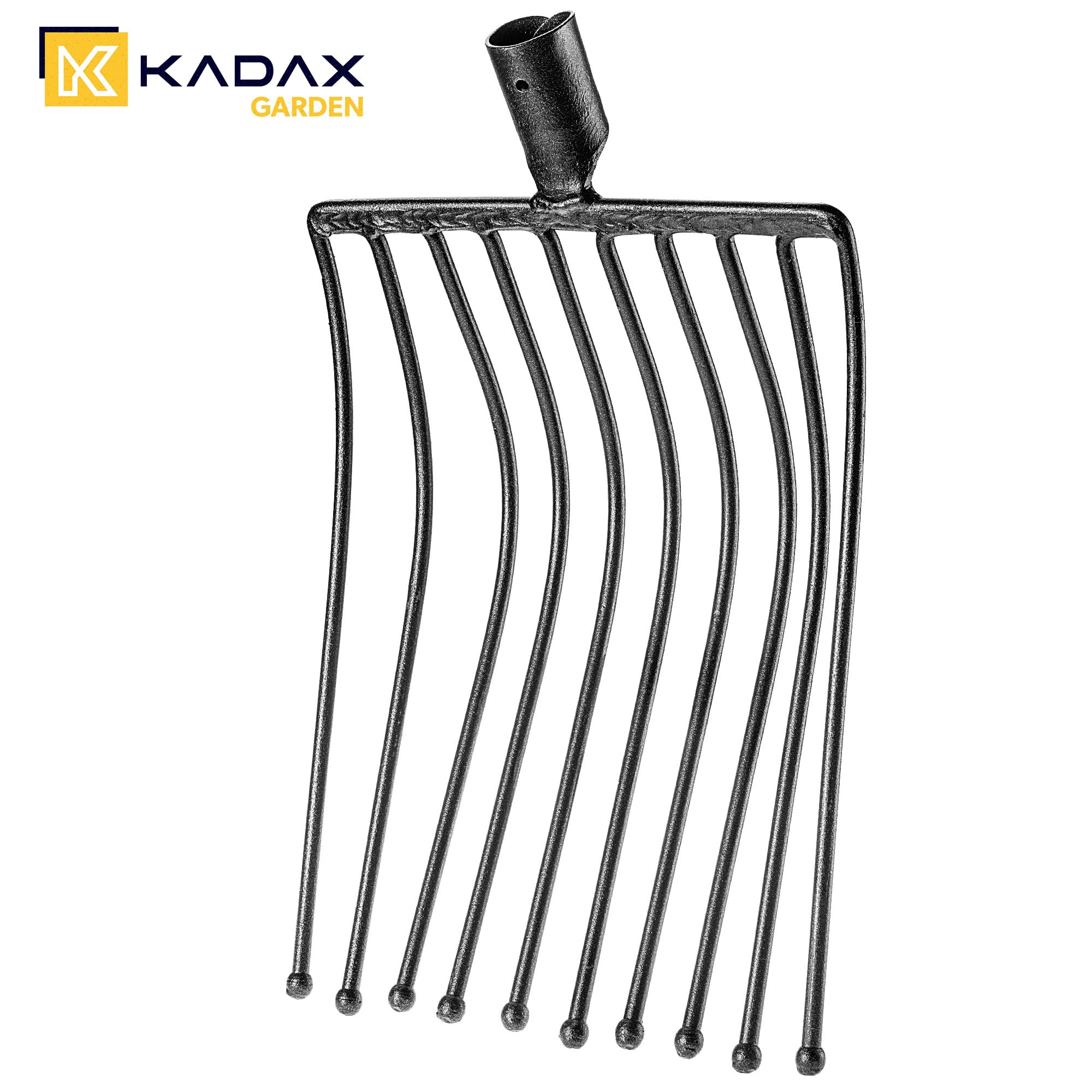 KADAX Aardappelvork Met Lange Steel, Steenvork Van Robuust Staal Vork D Greep Spatvork Hooivork Mestvork Rawvork Tuinvork 10 Tanden Zwart Oranje 650969378 KADAX Aardappelvork Met Lange Steel, Steenvork Van Robuust Staal Vork D Greep Spatvork Hooivork Mestvork Rawvork Tuinvork 10 Tanden Zwart Oranje 650969378