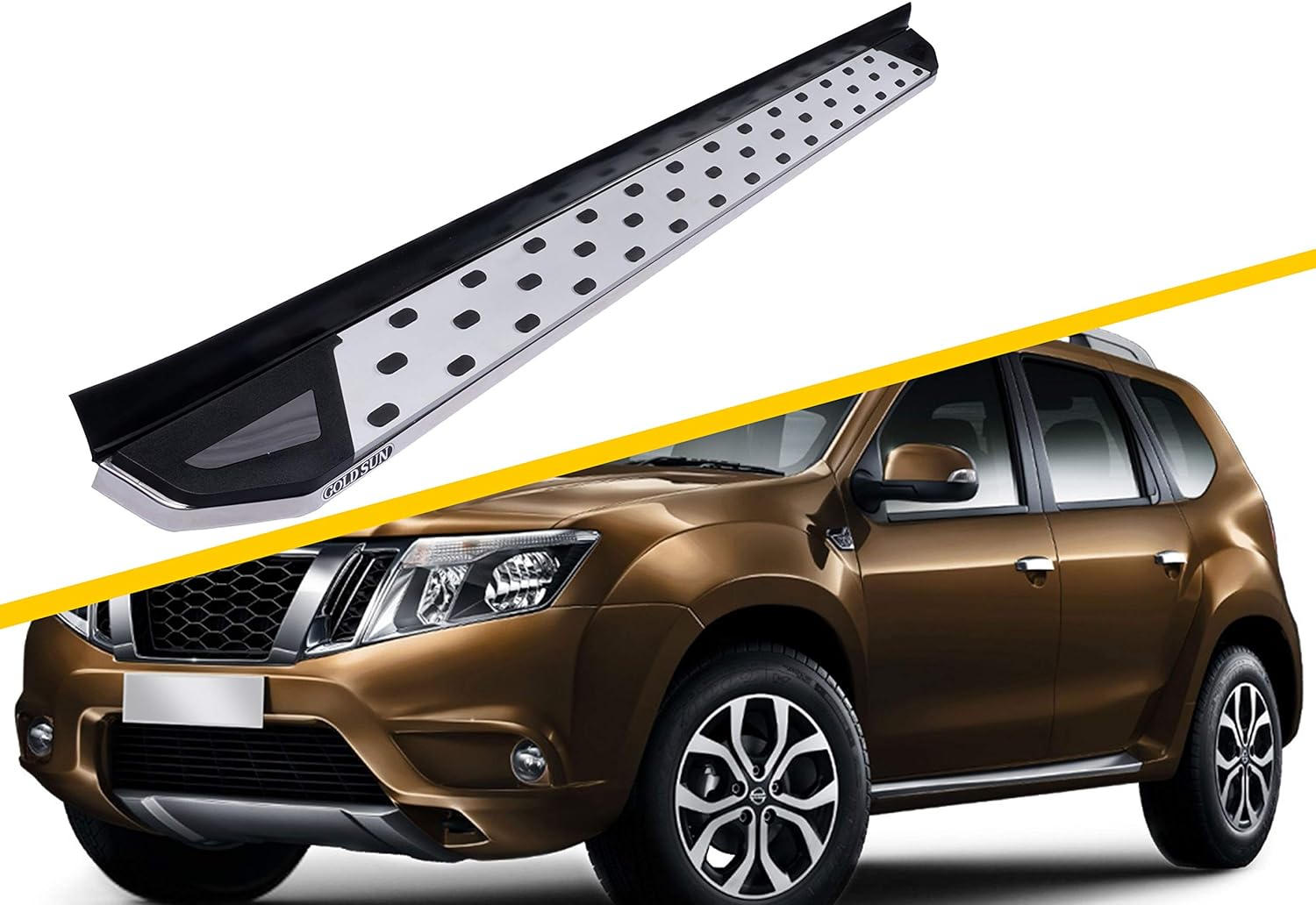 Goldsun Cold Anodized Aluminium Alloy Side Foot Step GFS 314 for