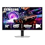 SAMSUNG 32” Odyssey QD-OLED G8 (G81SF), 4K, 240Hz, Gaming Monitor, 0.03ms Response Time, DisplayHDR True Black 400, AMD FreeSync™ Premium Pro, G-Sync Compatibile, 3 Yr Warranty, LS32FG810SNXZA, 2025