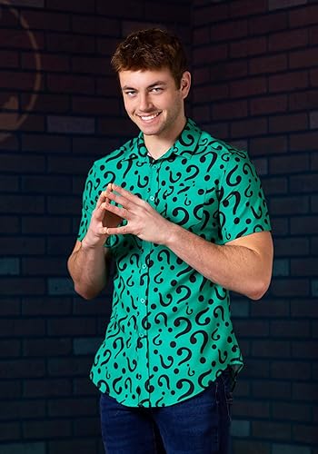 Miniatura 3 de Camisa con botones para adultos The Riddler