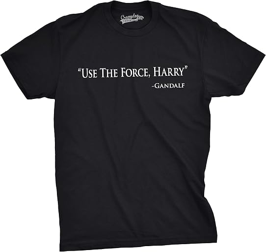 Crazy Dog T-Shirts Mens Use The Force Harry Funny Retro Movie Tees Hilarious Vintage T Shirt