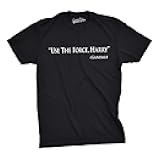 Mens Use The Force Harry Funny Retro Movie Tees Hilarious Vintage T Shirt