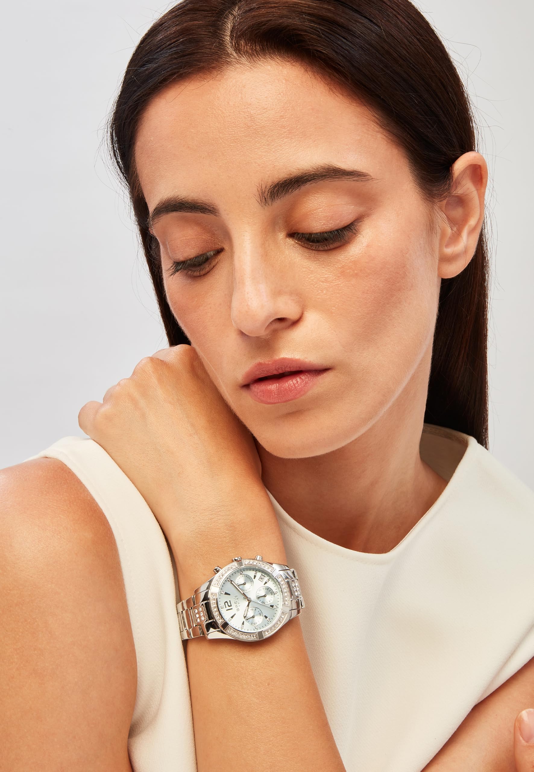 BREIL Orologio collezione C'EST Chic Movimento Solo Tempo - 3h Quarzo e Chiusura Dipico con Bottoni da Donna