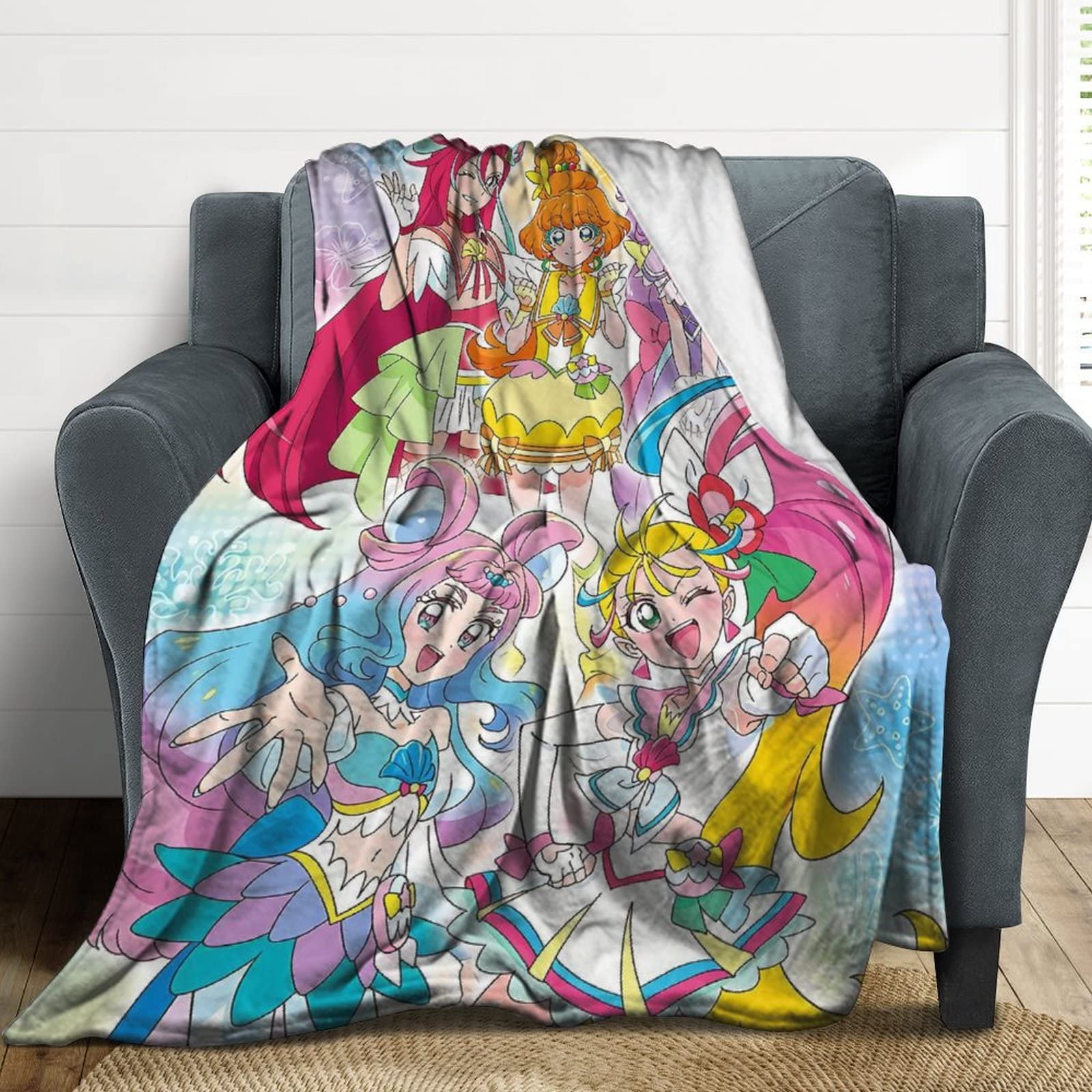 ふたりはプリキュア 毛布 Amazon｜ふたりはプリキュアおしゃれで洗える超柔らかい布団毛布