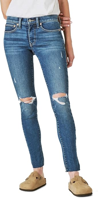 Lucky Brand Womens Mid Rise Ava Skinny Jeans