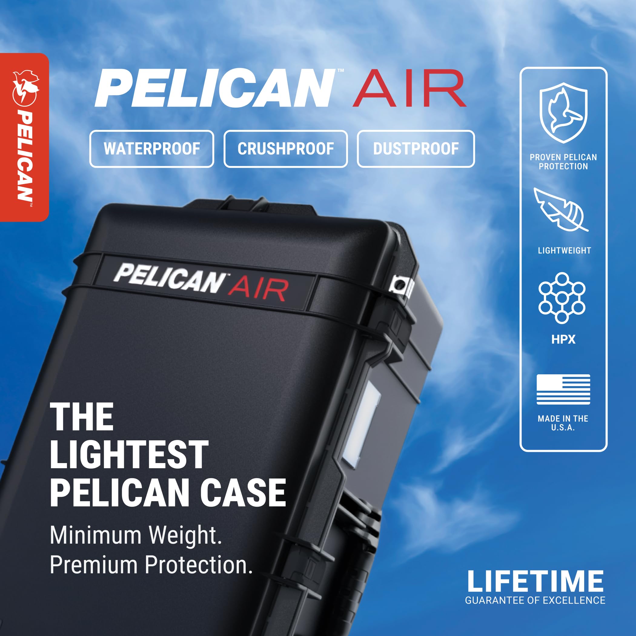 Amazon.co.jp: Pelican Air 1615 ケース Trekpack ディバイダー付き