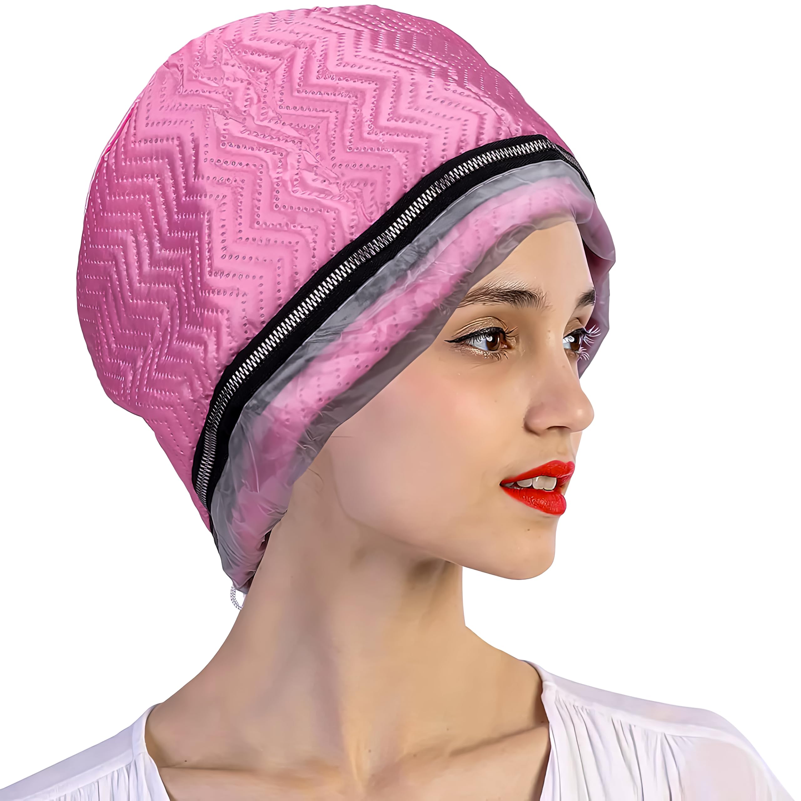 Thermal, Electric, Waterproof Head Spa Heating Cap With 3 Mode Temperature Control Function Which Used For Wet Hair Steaming And Drying, Damaged Hair Nourishing At Home For Women, Girls