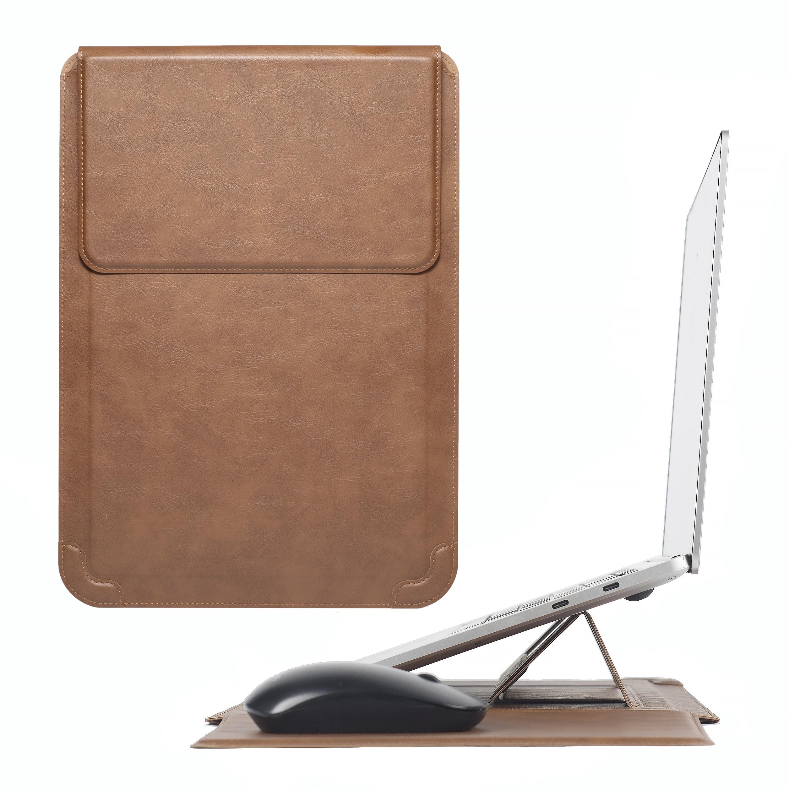 Amazon.com: Hyfant 14 Inch Laptop Sleeve Case with Stand