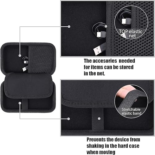 Miniatura 5 de ChargerCity Funda rígida extra grande para GPS Garmin Nuvi Drive Drivesmart 50 51 52 55 56 57 58 60 61 62 63 64 65 66 67 68 2639LMT 2689TOMTOM VIA