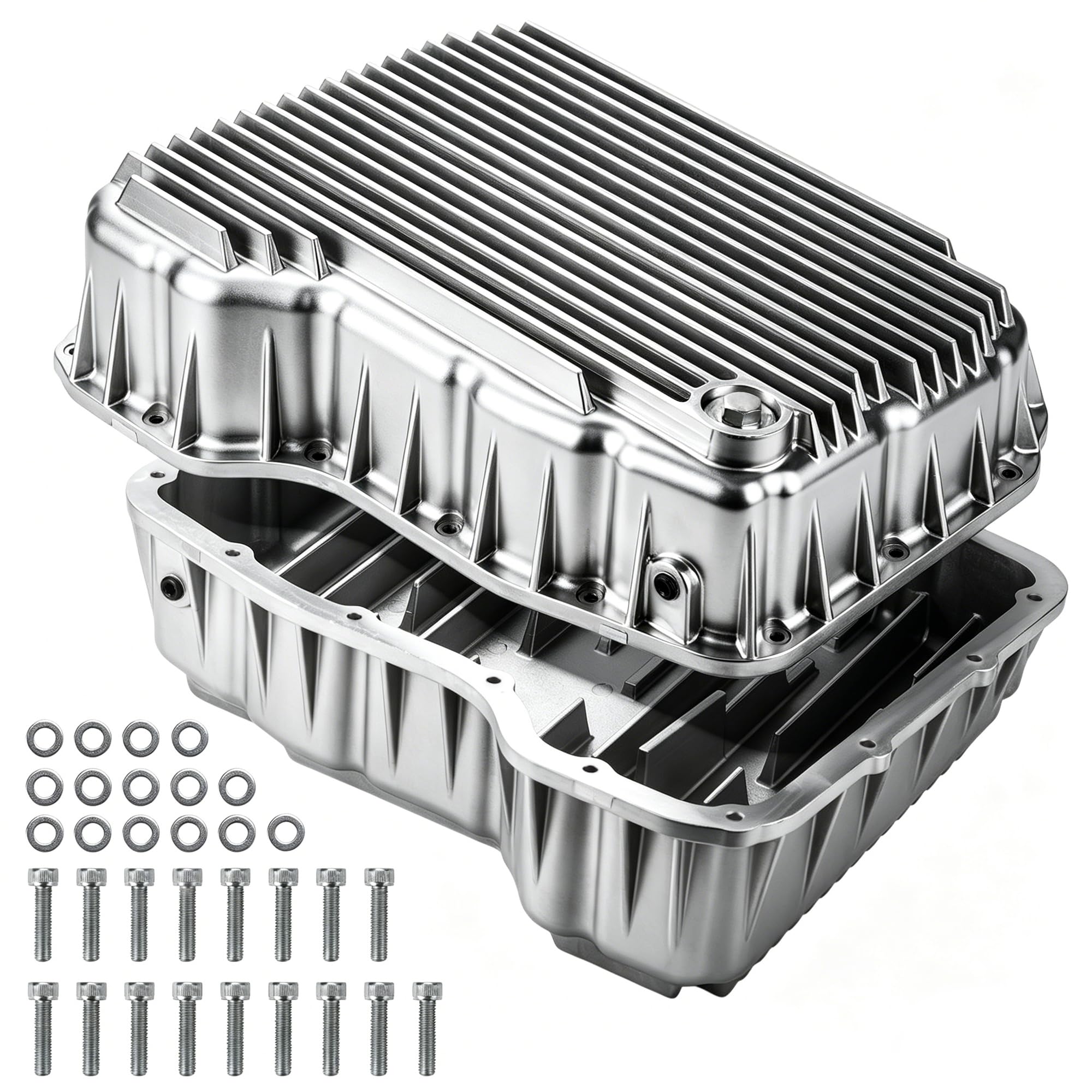 Bandeja de aceite de transmisión 68RFE en aluminio fundido resistente para Ram 2500 8
