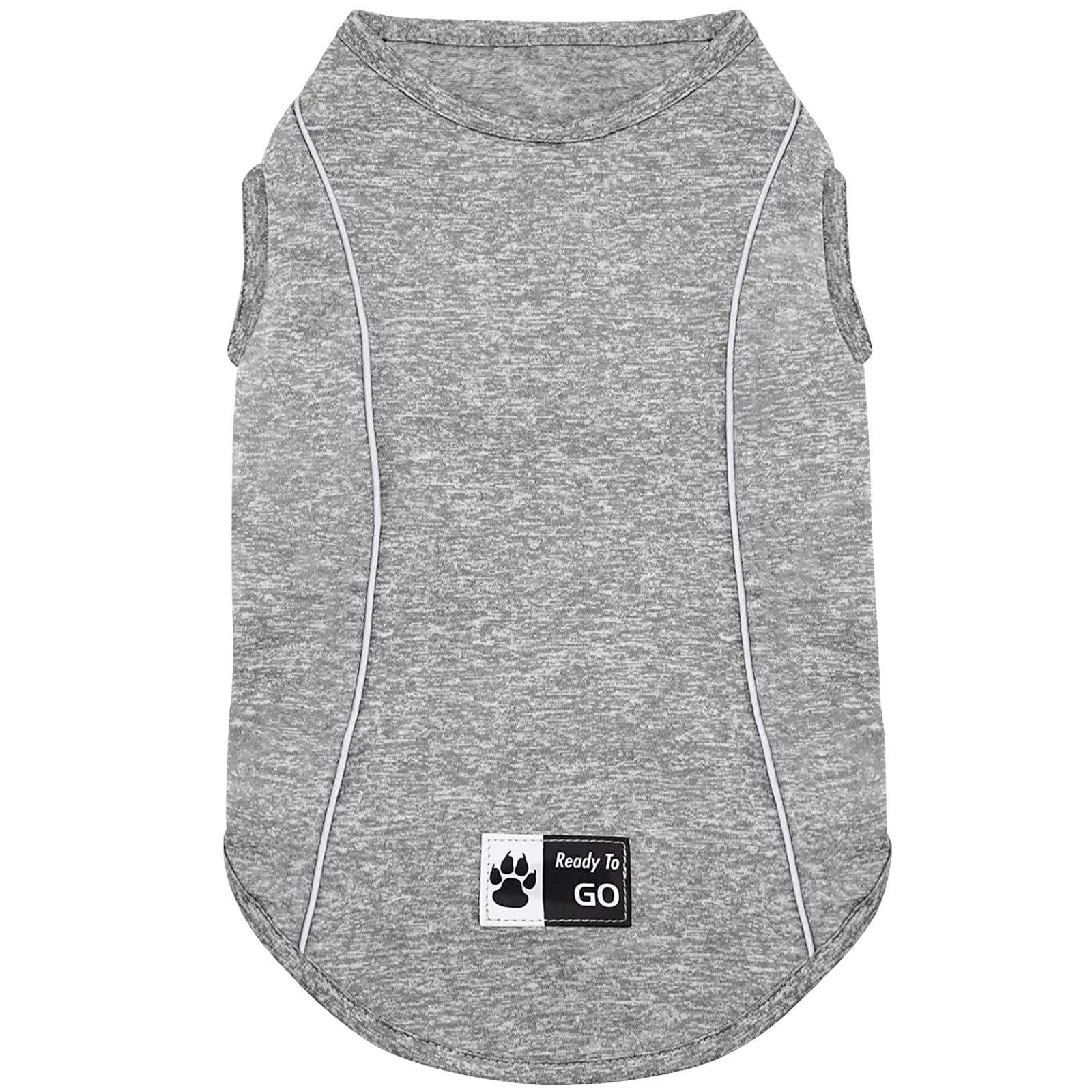 KYEESE Dog Shirts Quick Dry Reflective Lightweight Soft Dog T-Shirt Tank Top Breathable Stretchy Sleeveless Vest Cat Shirts