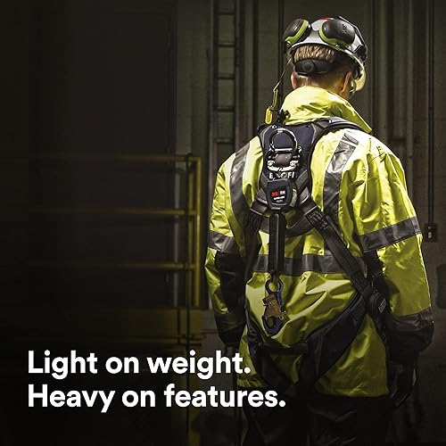 Miniatura 3 de 3M DBI-SALA Nano-Lok 3101279 - Línea de vida autoretráctil, 6 pies, 3/4 pulgadas, tela de poliéster Dynema y ganchos a presión, conector rápido para