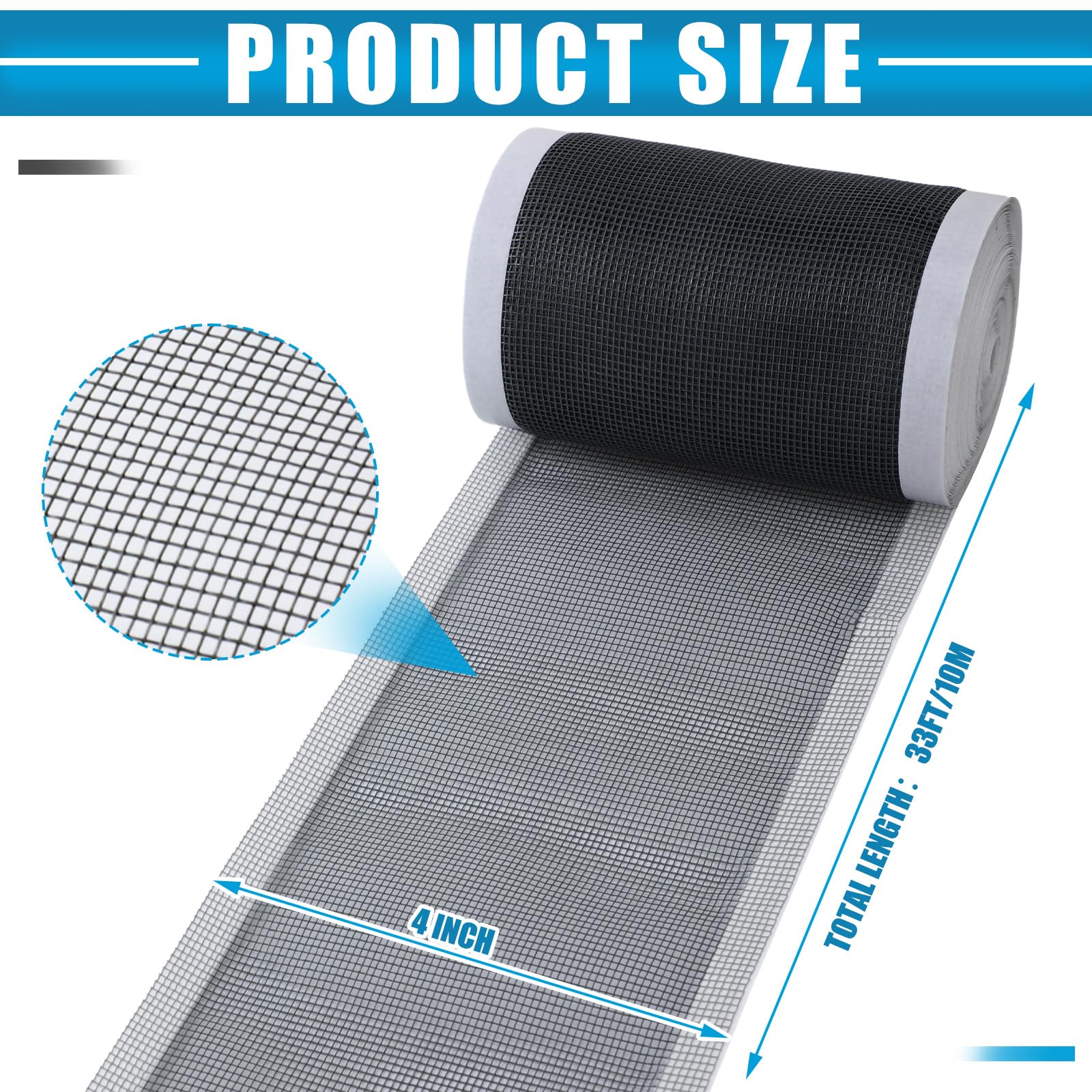 1 opakowanie 10 cm x 10 m wycinany jednorazowy odpływ prysznicowy odpływ włosów siatka naklejka do liniowego odpływu prysznicowego DIY osłona odpływu prysznica łapacz odpływ prysznicowy filtr