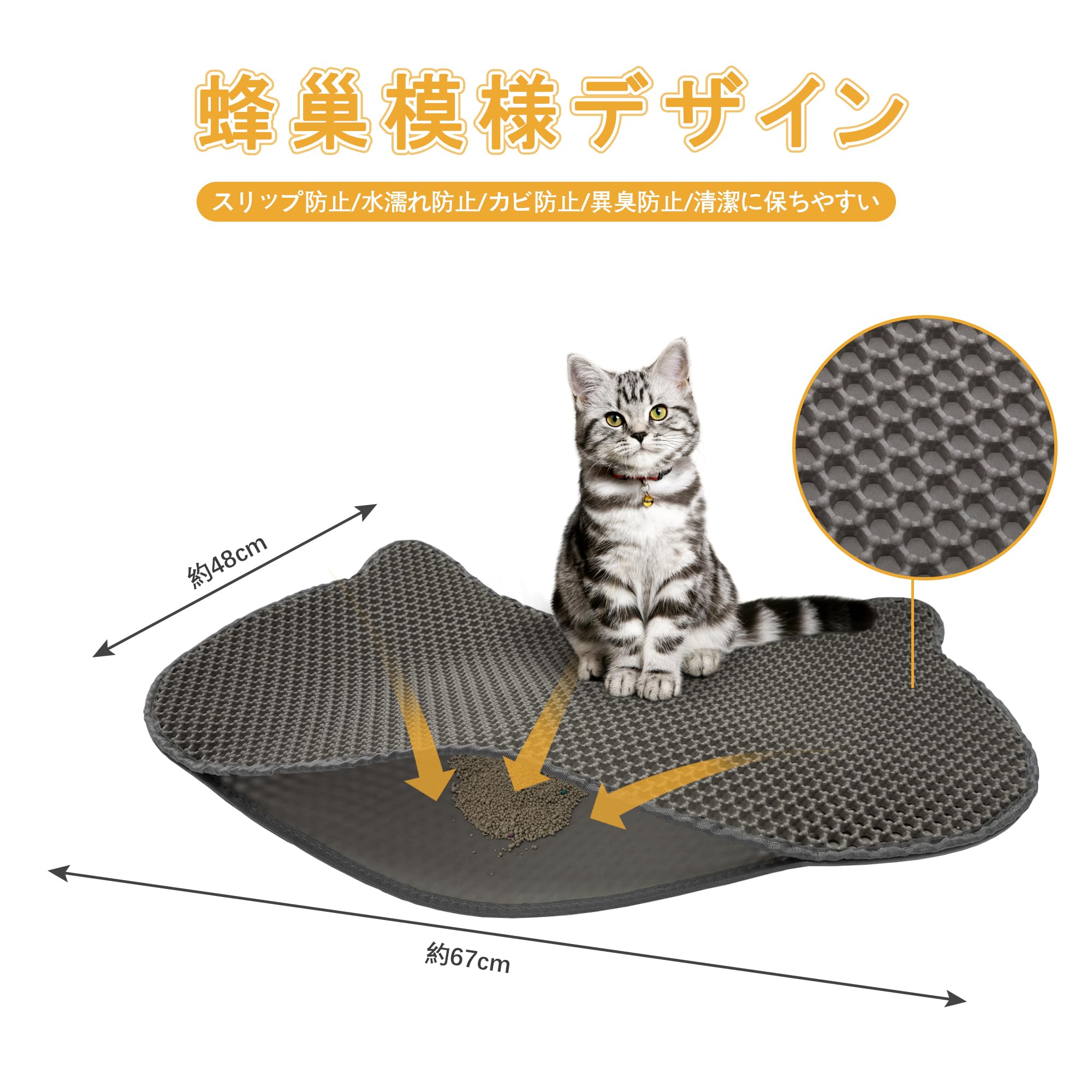 Amazon | インテリア 猫トイレ 大型 プランター型 おしゃれ 消臭 多頭