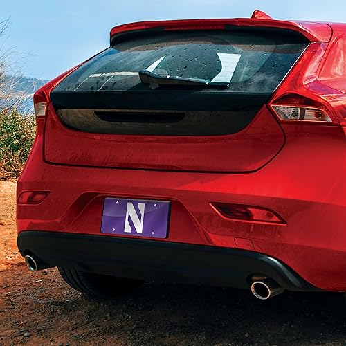 Miniatura 823 de Rico Industries Placa de matrícula de metal con incrustaciones láser de Florida Gators de la NCAA plateado,Alternativo,Negro -,Negro/Plata,Azul,azul