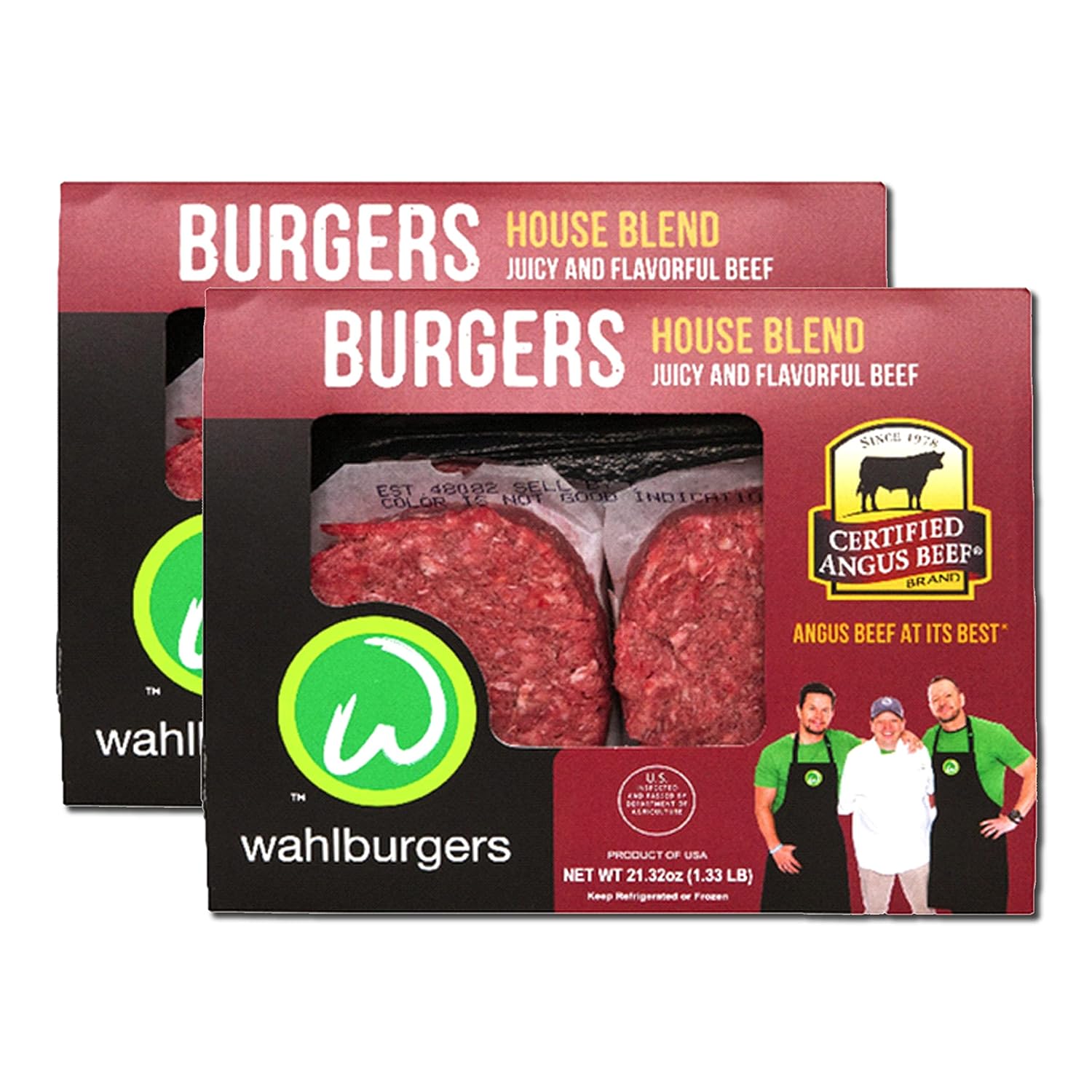 Wahlburgers Certified Fresh Angus Beef House Blend Product of the USA Certified