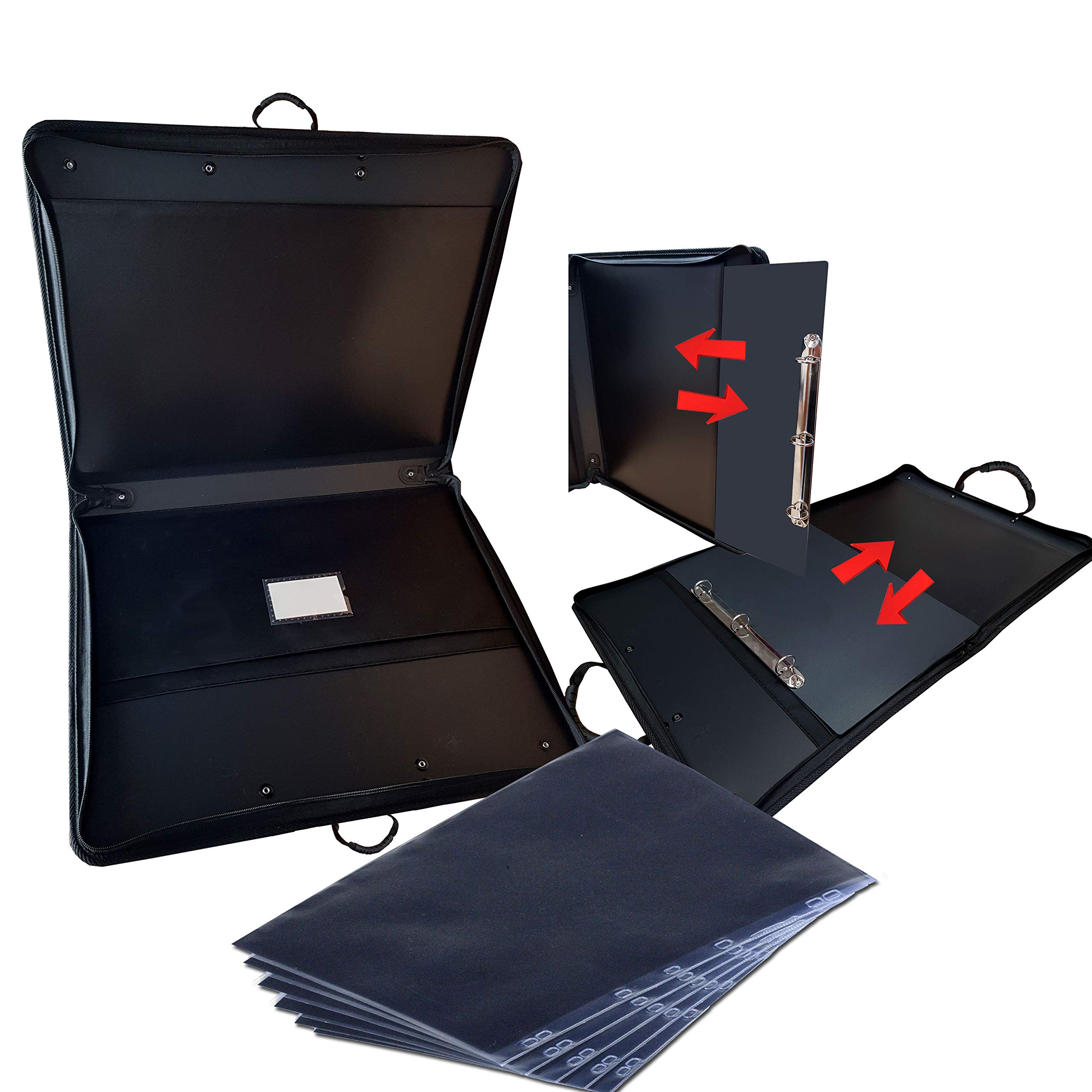 Zieler Art Portfolio Carry Case Art Portfolio Carry Case with Rings