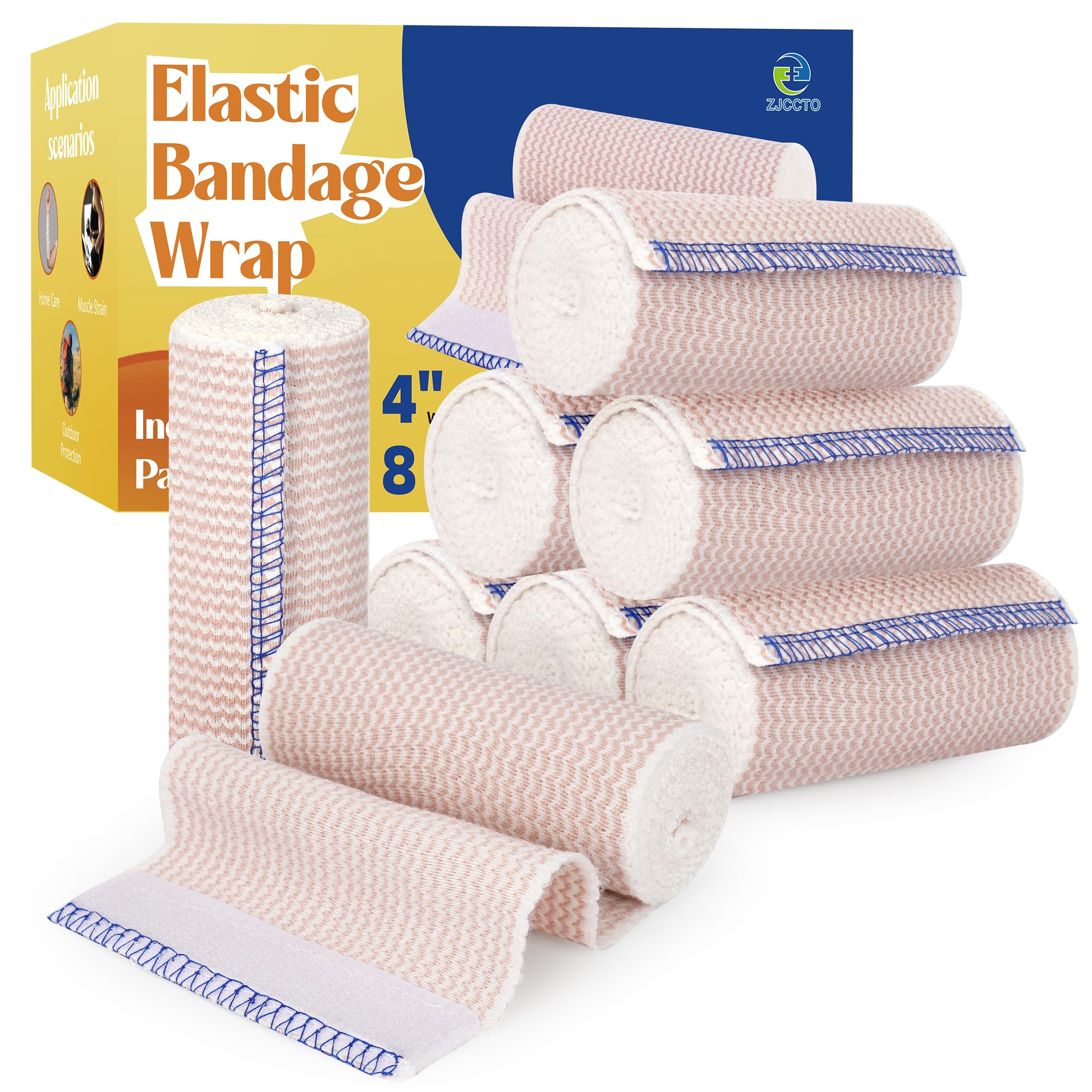 6" Elastic Bandage Wrap Compression Bandage for Waist Leg, 2 Pack — Amazon image 26