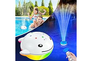 Whale Swimming Pool Fountain - Ingenious Floating Fountain Pump for Your Summer Oasis