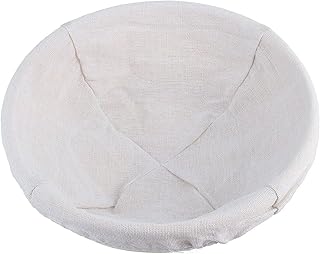 DHTOMC Banneton à Pain 25cm Rond Pain éprouvant Panier Prouvant Panier De Cuisson Boîte D'épreuvage