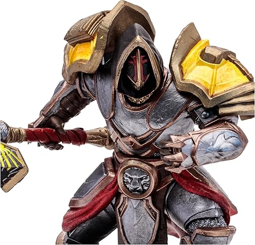 Miniatura 2 de WORLD OF WARCRAFT McFarlane Toys Human WarriorPaladin (Rare) 112 Scale Posed Figure