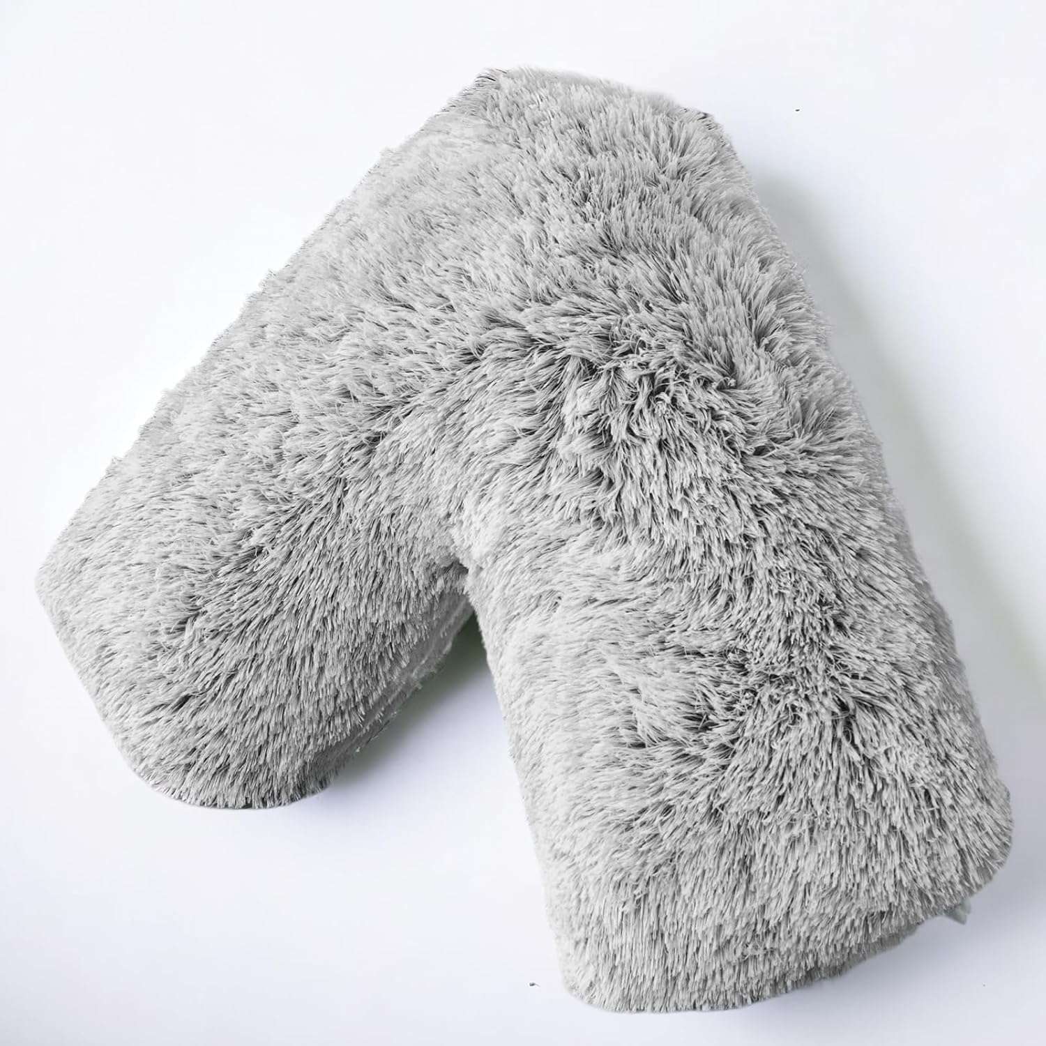 EDS Pregnancy Teddy Fleece V Pillow with Pillowcase Provide Support