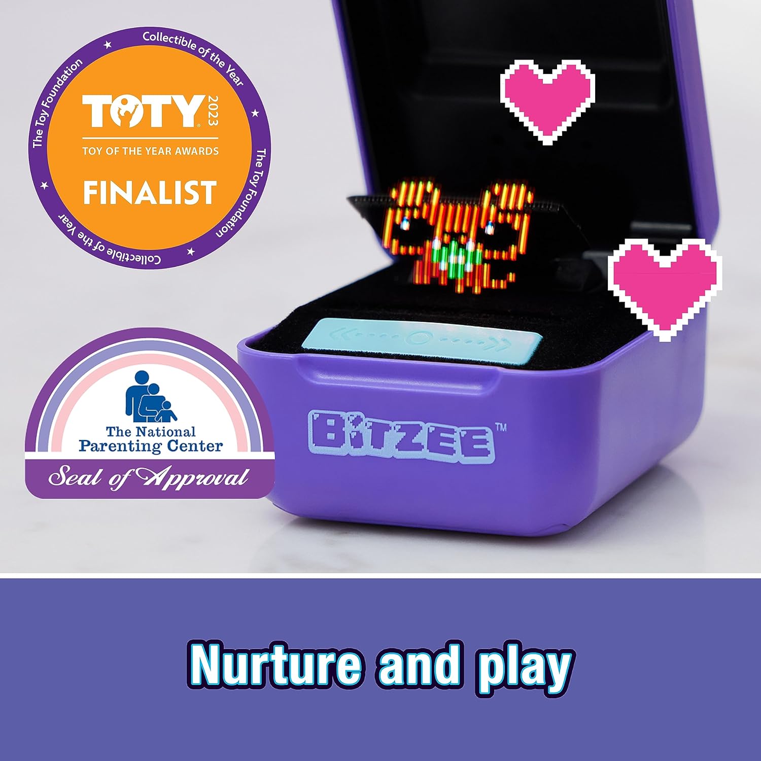 Bitzee, Interactive Toy Digital Pet and Case with 15 Animals Inside, Virtual Electronic Pets React to Touch, Kids Toys for Girls and Boys Bitzee, Interactive Toy Digital Pet and Case with 15 Animals Inside, Virtual Electronic Pets React to Touch, Kids Toys for Girls and Boys