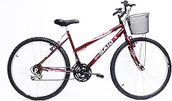 Bicicleta Aro 26 Feminina De Passeio 18 Marchas Saidx