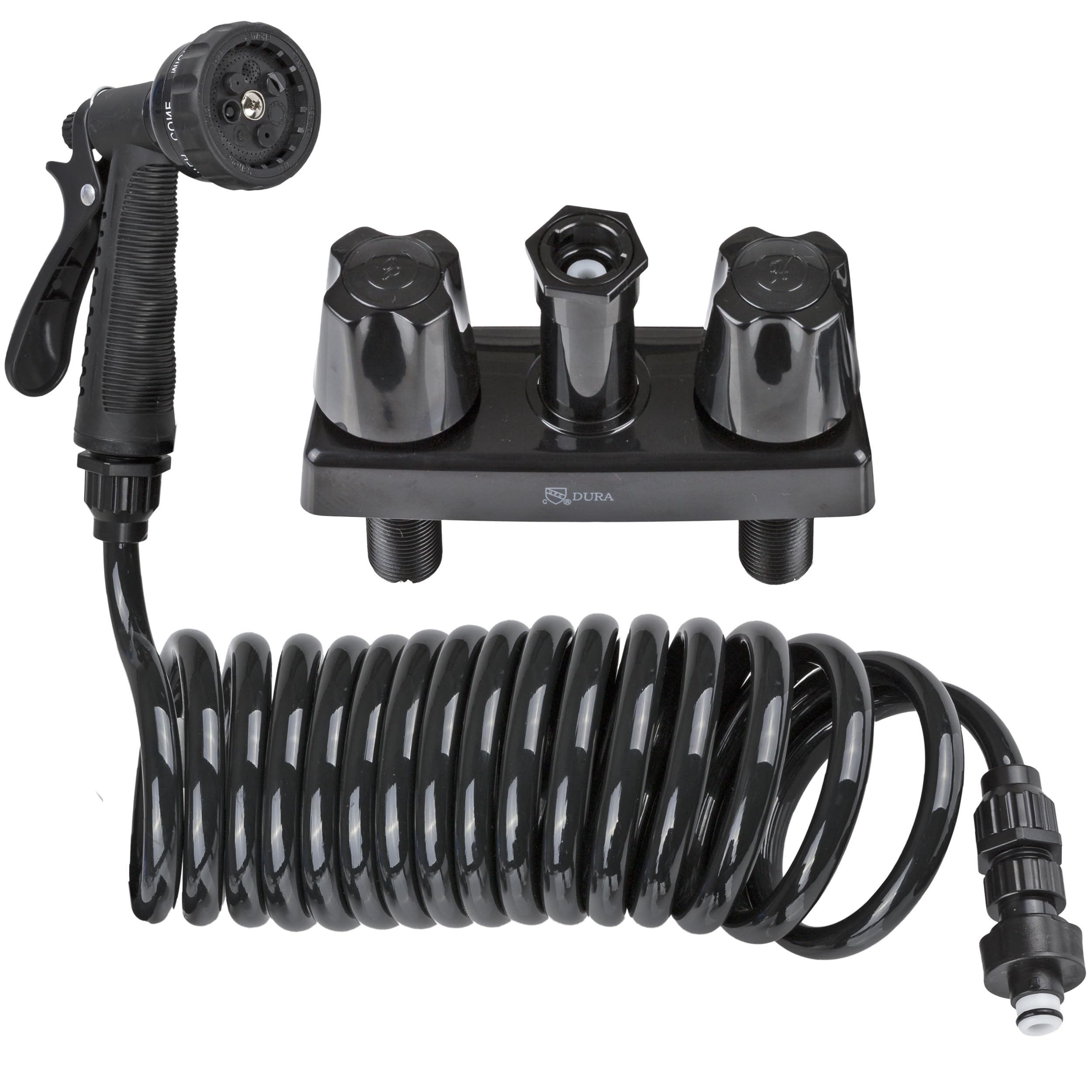 Amazon.com: Dura Faucet DF-SA186-BK RV Exterior Detachable Sprayer