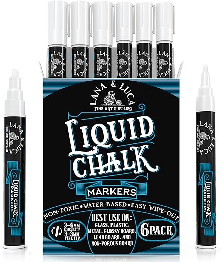 Best white liquid chalk markers