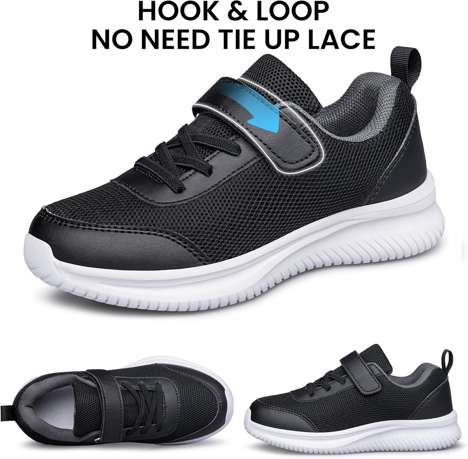 Boys Girls Sneakers Kids Shoes Lightweight Breathable Athletic Running Tennis Shoes for Toddler/Little Kid/Big Kid - Image 2