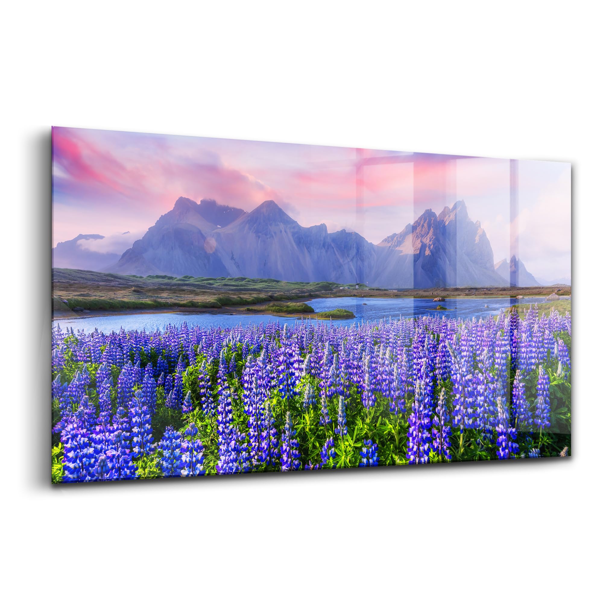 Peinture murale en verre durable de haute qualité par Wallfluent