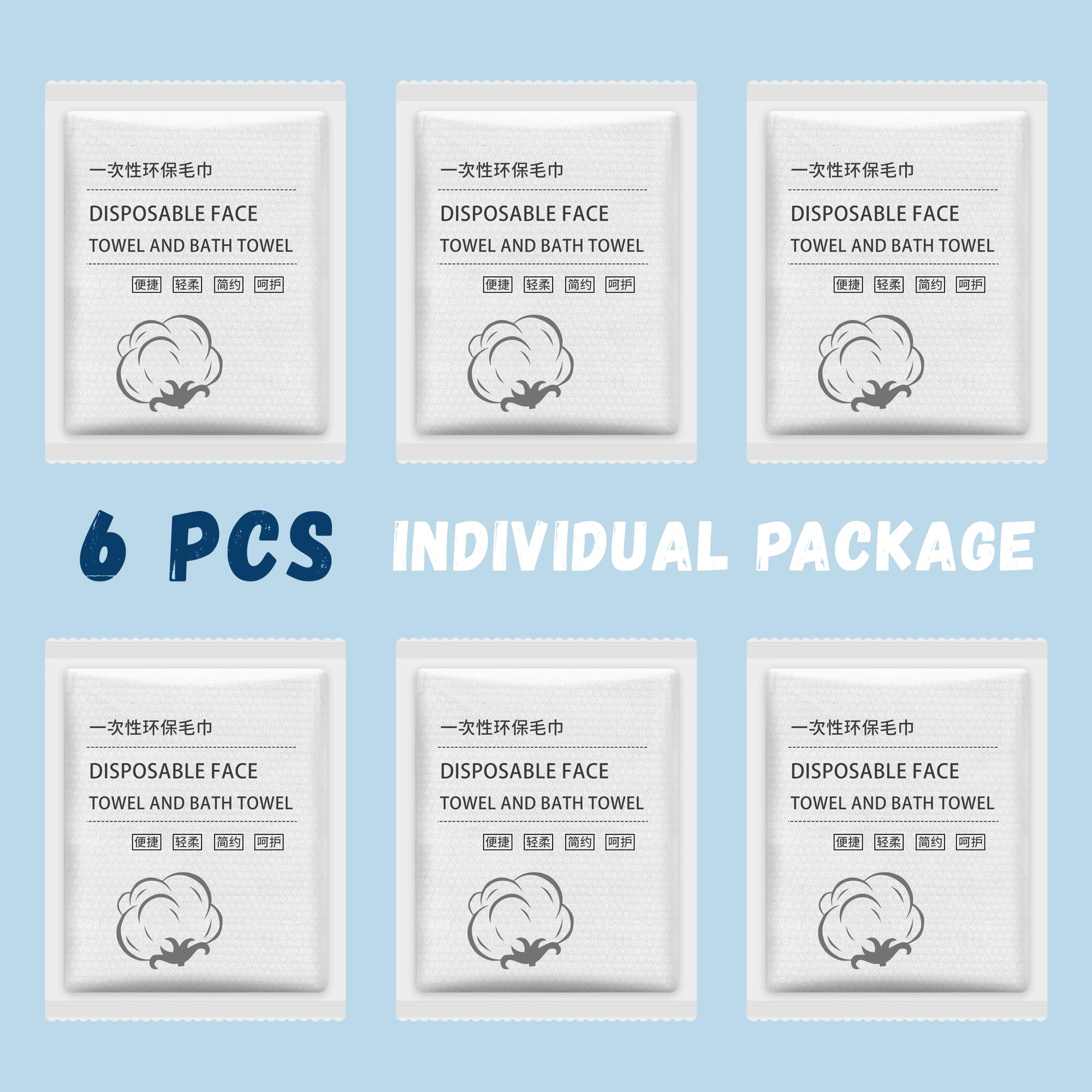 Asciugamani USA E Getta Ispessiti - 10 Pezzi 70x100cm | Telo Doccia Monouso Per Parrucchiere, Spa E Viaggi - Foto 6