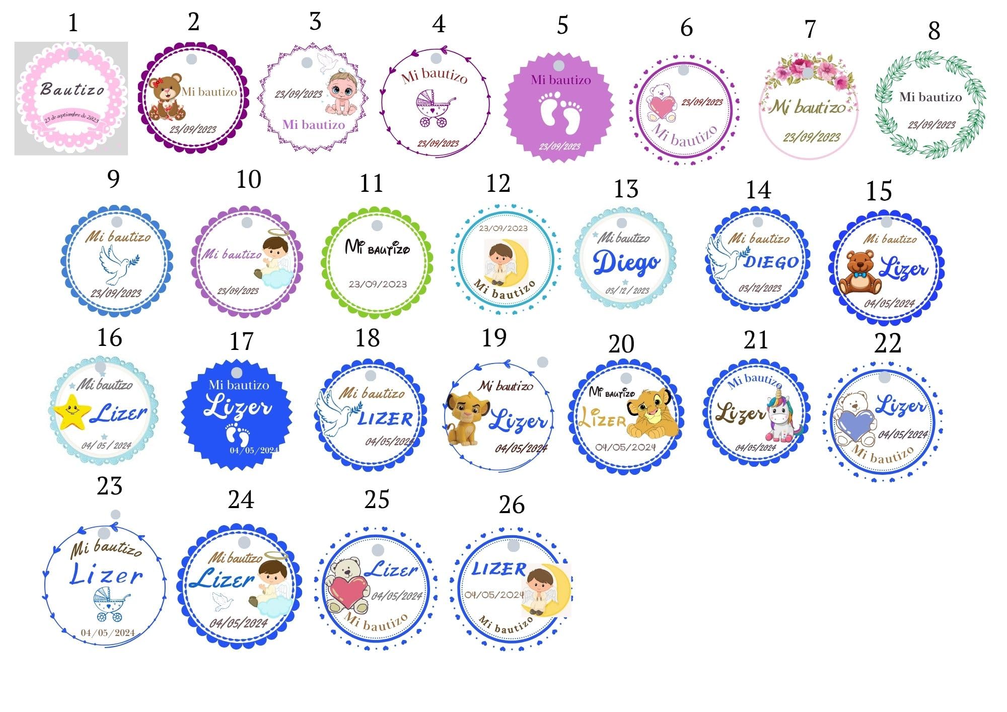 10 Jabones Personalizados para Bautizo - Recuerdos y Regalos Originales - Pie de Bebé de Jabón - Recuerdo de Bautizo para Niño - Jabones para Eventos (Azul)