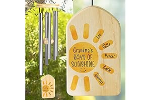 Personalized Gifts for Grandma: Melodious Wind Chimes for Cherished Memories